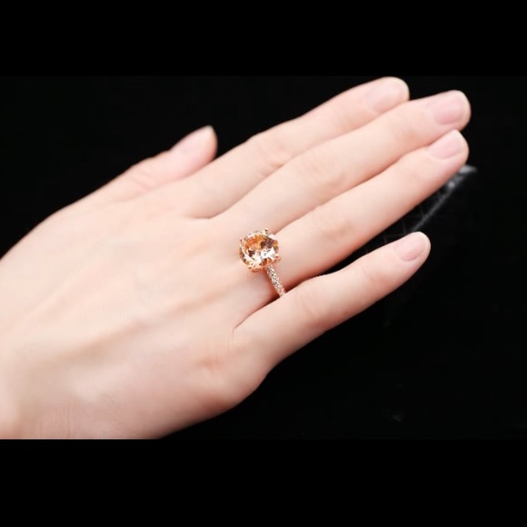 Champagne Diamond Statement Ring - Picture 8 of 15